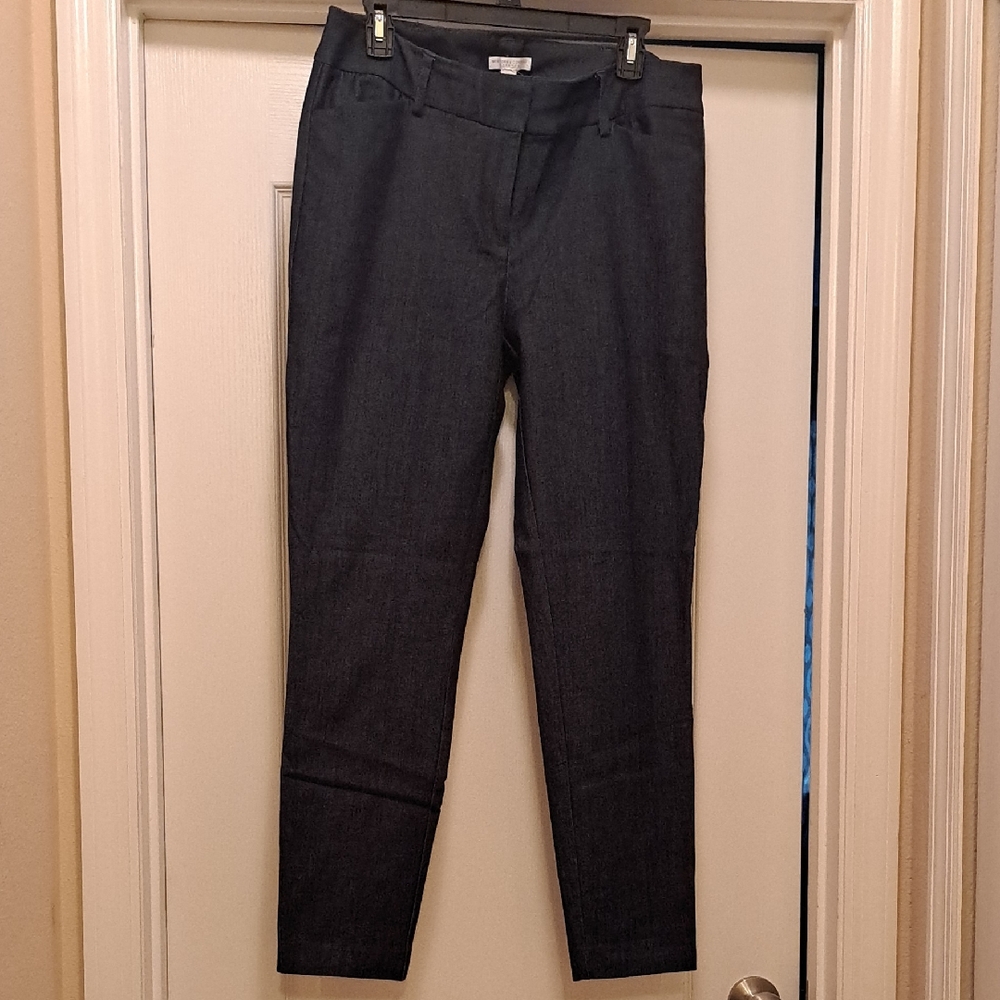 New York & Company Blue Straight Leg Jeans